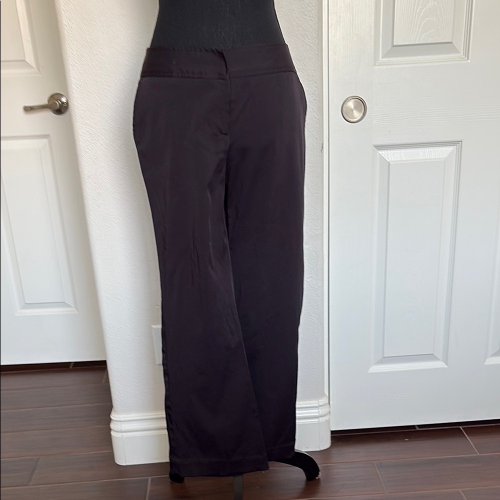 Classic Black Women's Pants super low rise